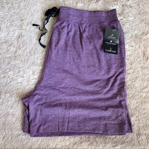 NWT Cuddl Duds Shorts - Purple Size XL